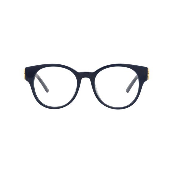 Balenciaga Round-Frame Acetate Optical Frames Blue Womens - Picture 1 of 6